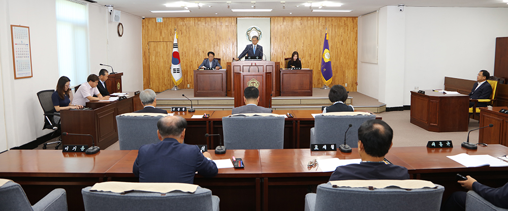 2017 09 18 제225회 양양군의회 임시회의