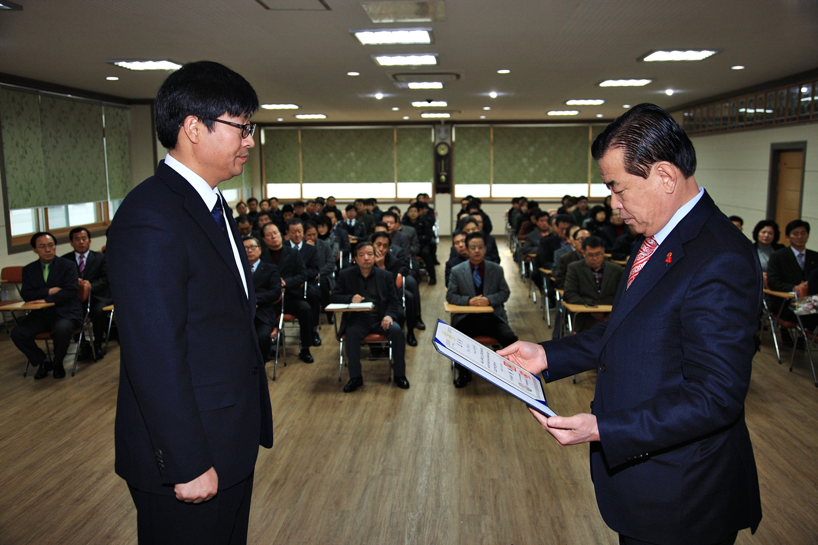 제19대 박천수 부군수 이임식(2013. 12. 30)