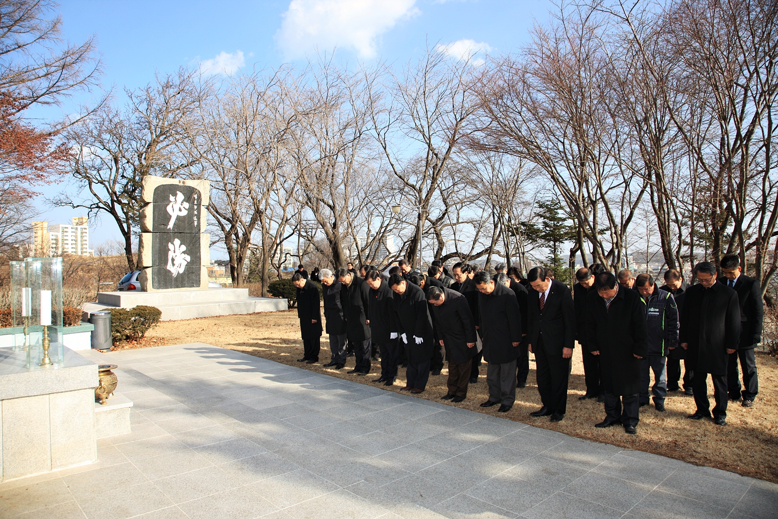 2014년 충혼탑 참배(2014.1.1)