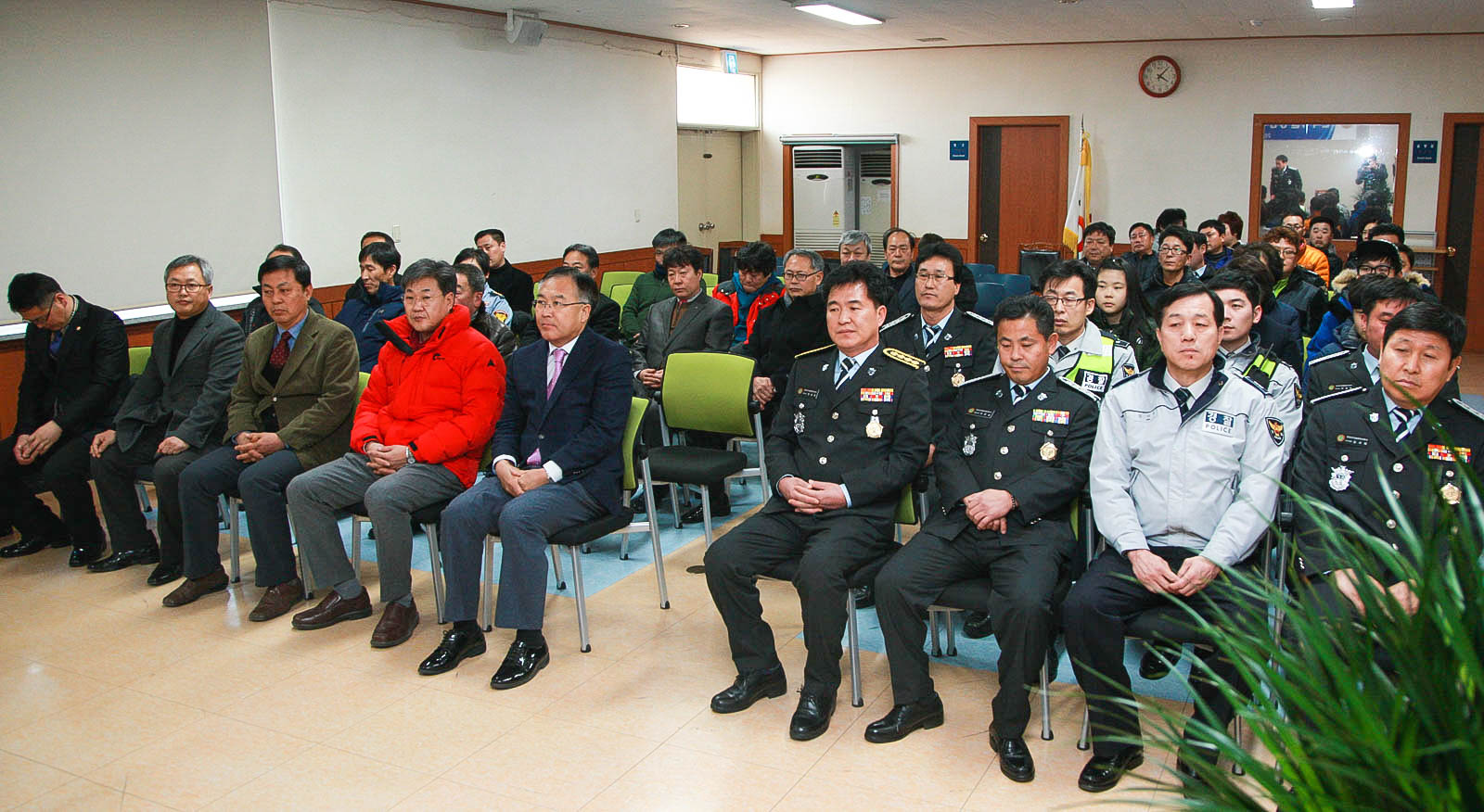 현북자율방범대장 이취임식