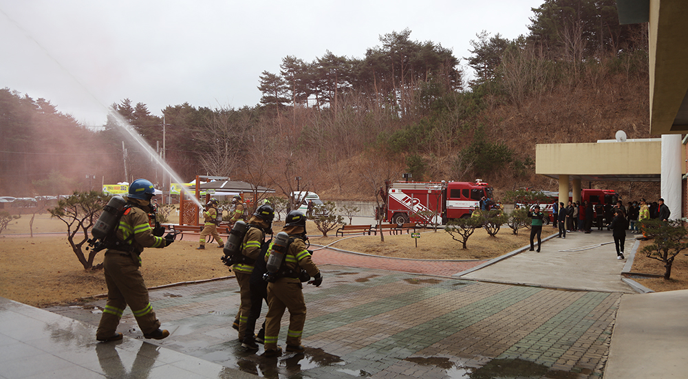 2018 03 21 제406차 민방위의 날 화재대피훈련