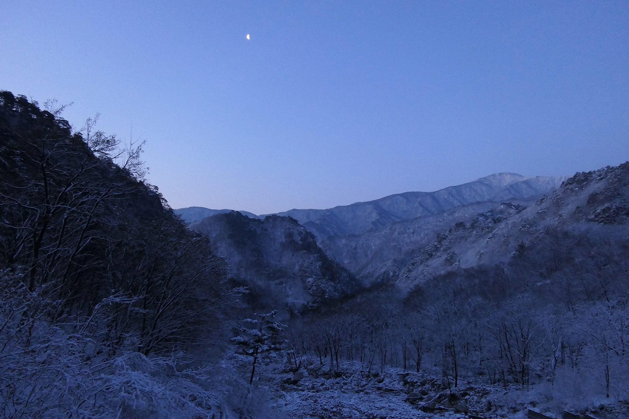 2018 04 09 오색령 설경