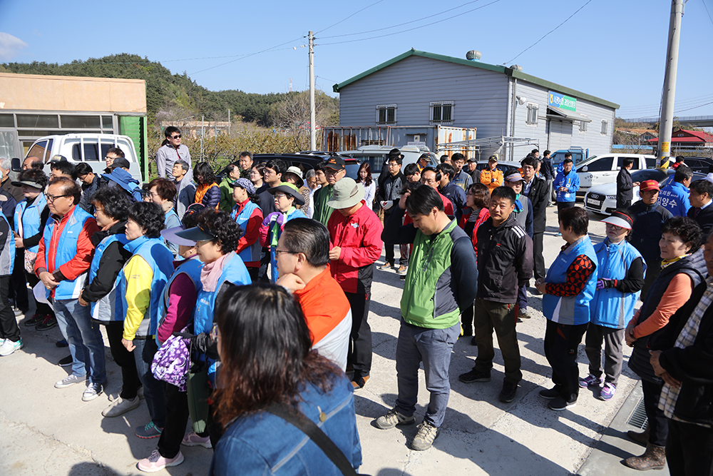 2018 04 16 과수적화봉사-용천리